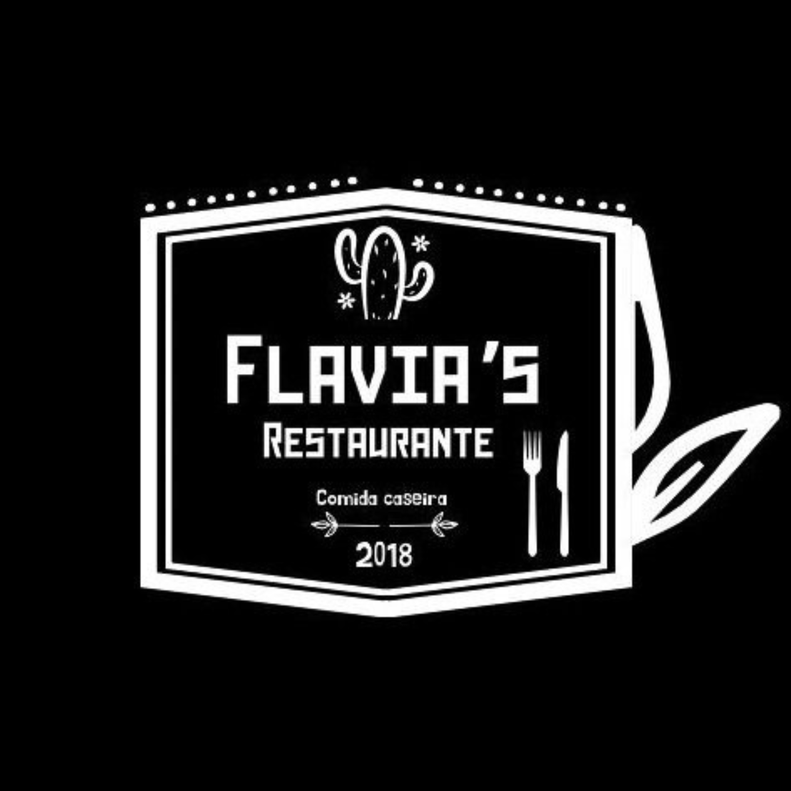 Logo original do Flavia's Restaurante